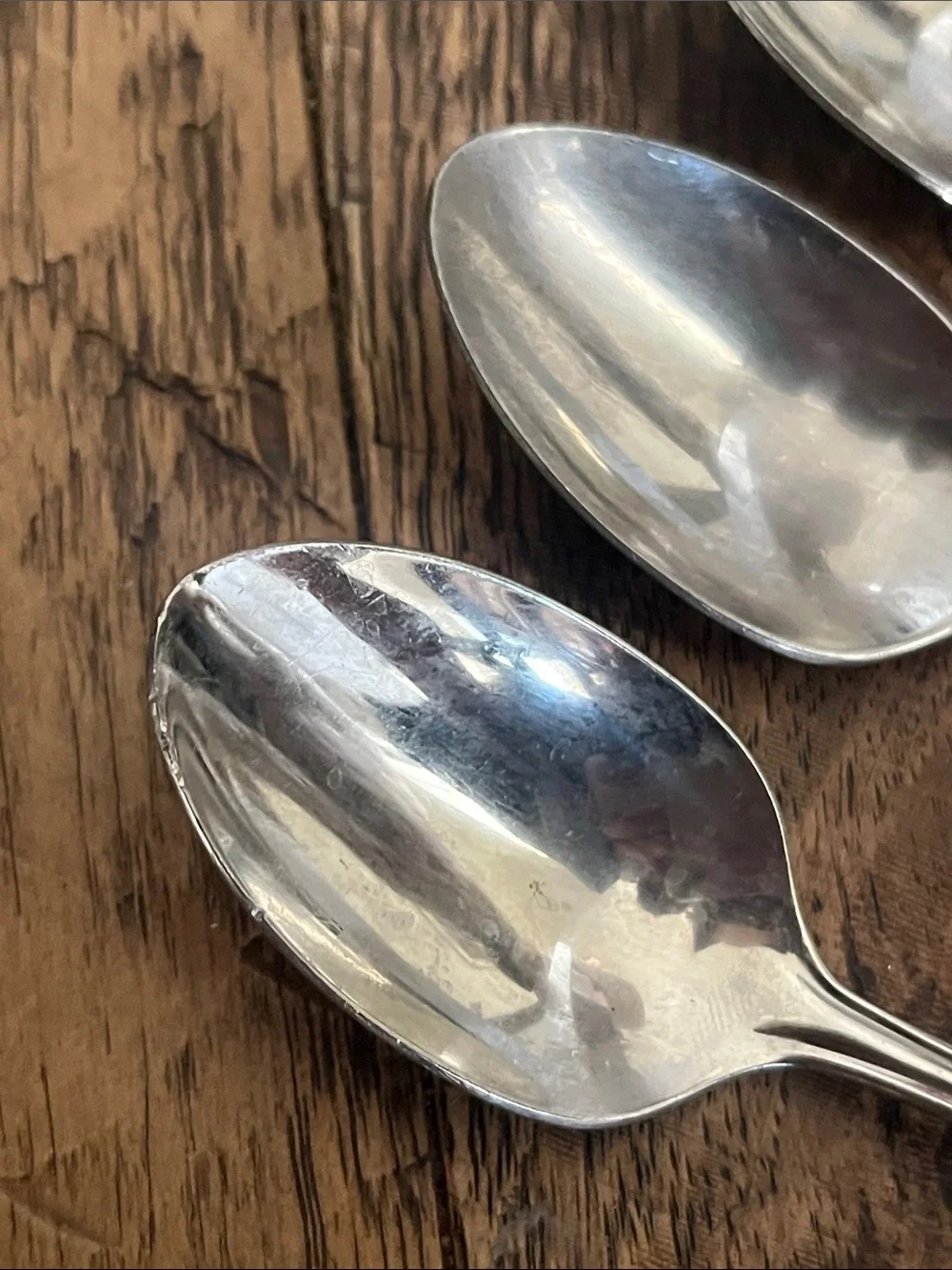 Oneida Bancroft Teaspoons (5) Flatwear*